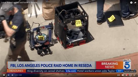 Potential bomb-making material found during FBI raid in Reseda